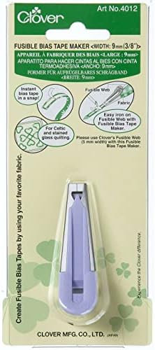 Clover Fusible Bias Tape Maker-3/8" -4012C