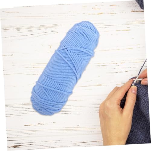 8 Ply Cotton Yarn Set for Knitting Crochet, 7 Rolls