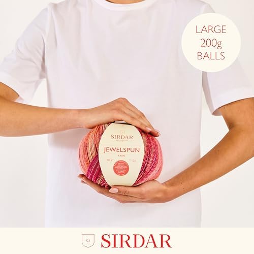 Sirdar Jewelspun Aran, Midnight Fjords (847), 200g