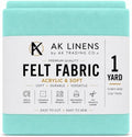 AK TRADING CO. 72-Inch Wide 1/16” Thick Acrylic Felt Fabric for Arts &