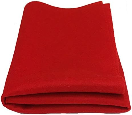 100% Merino Wool Craft Felt - RED (Yard)