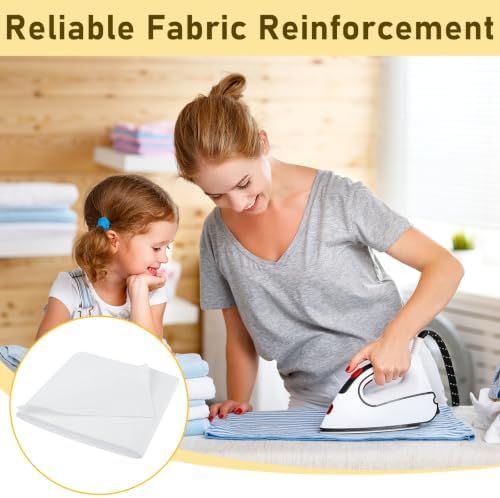 Fusible Interfacing Fabric for Sewing, 11.6"x27.3yd Medium Weight