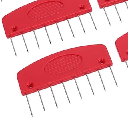 Generic Knit Blocking Combs Pins, Steel T Pins with Foam Storage
