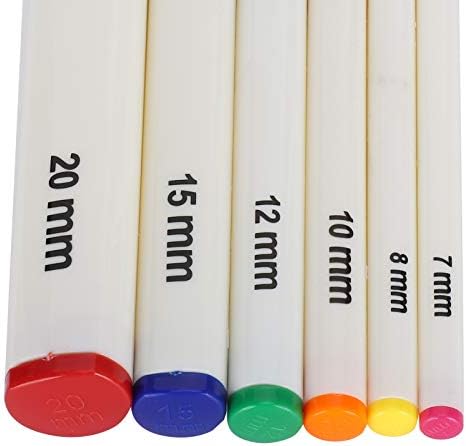 6Pcs Large Crochet Hook Set, Ergonomic Handles Thick Crochet Hooks