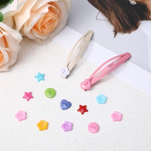 200 Pcs Craft Buttons, Button for Craft, Buttons for Sewing 12.5mm