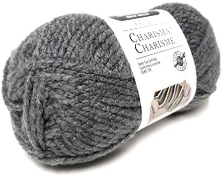 Loops and Threads Charisma Yarn 1 Ball Charcoal 3.5 ounces