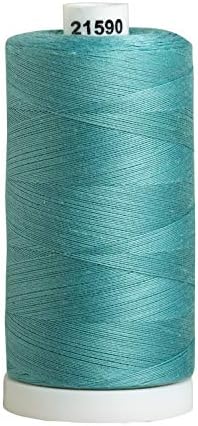 Connecting Threads Teal 100% Cotton 1200yd Thread for Sewing Machine