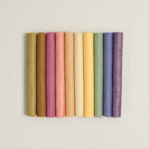 Benzie Design Wool Felt, 10 pcs 9"x12" in Floral Colors, 1 mm Thick