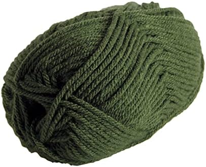 Knit Picks Brava Green 100% Acrylic Bulky Weight Soft Yarn for