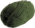Knit Picks Brava Green 100% Acrylic Bulky Weight Soft Yarn for