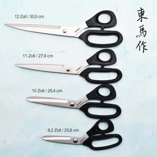 TONMA 10" Fabric Scissors, Made in Japan Professional Sewing Scissors