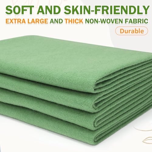 XSEINO Sage Green Large Felt Fabric 108" X 36 "(3 Square Yards)