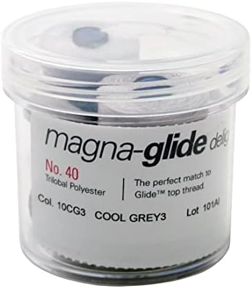 Fil-Tec Magna-Glide Delights Poly Style M Prewound Bobbins Cool Grey