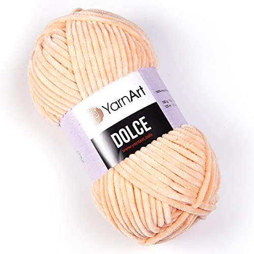 Yarn Art Dolce Yarn 100% MicroPolyester Velvet Blanket Amigurumi Super