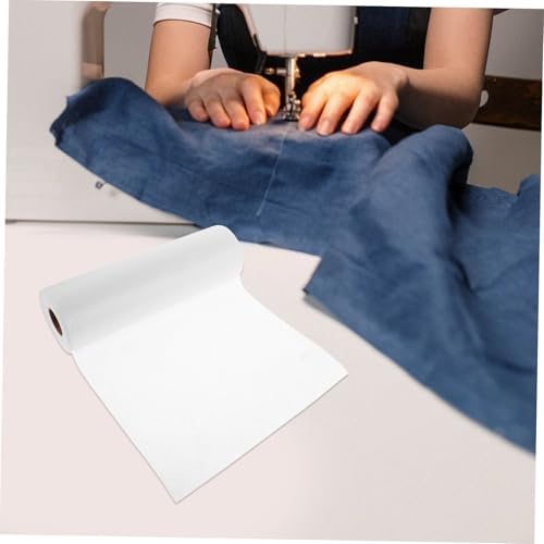 Iron on Fusible Interfacing for Sewing, White Polyester 30 Yard Roll