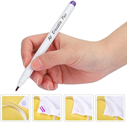 Pssopp Fabric Marking Pens 10 Pack Air Water Erasable for Sewing