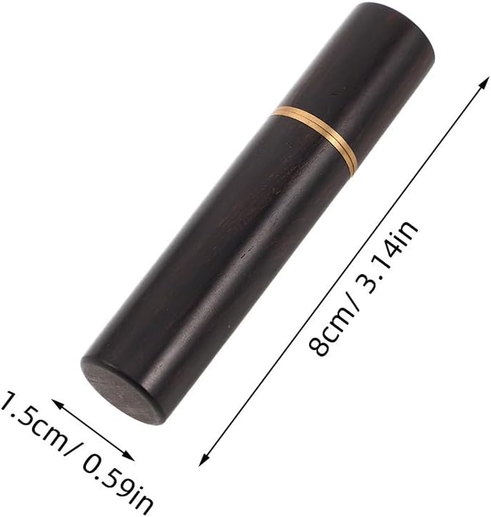 Black Metal Round Sewing Needle Holder Case with Screw Lid