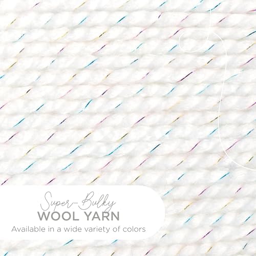 Lion Brand Yarn Wool-Ease Thick & Quick Yarn, Soft and Bulky Yarn for