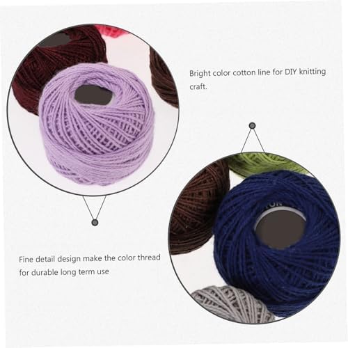 Beavorty Embroidery Thread Set 16 Colors Cotton Floss for Cross Stitch