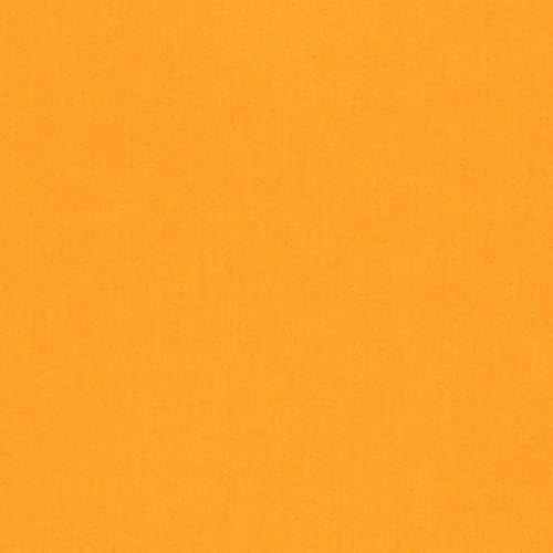 ROBERT KAUFMAN "KONA Cotton Solid" Yellow Tones by The 1/2 Yard