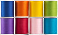 Superior Threads Multicolor Assorted Polyester Thread Set - 8 Spools