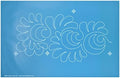 Full Line Stencil - Interlocking EL Dorado - Edge to Edge Stencil