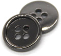 4 Holes Light Metal Round Buttons for Clothing Coat Suit Jacket Knit