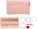 BAFOVY Interchangeable Knitting Needle Set, 13 Pairs Aluminum 3 to