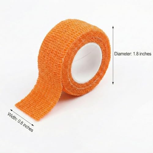 8 Pack Thimble Tape for Hand Sewing, Self Adhering Finger Protectors
