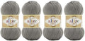 100% Microfiber Acrylic Alize Diva Silk Effect Knitting Sport Crochet