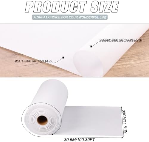 CODOHI 100g/m2 New Upgraded Heavy Weight White Iron-On Non-Woven