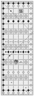 Creative Grids Quilt Ruler 6-1/2in x 18-1/2in Rectangle – CGR18 – Made