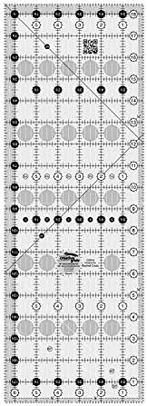 Creative Grids Quilt Ruler 6-1/2in x 18-1/2in Rectangle – CGR18 – Made