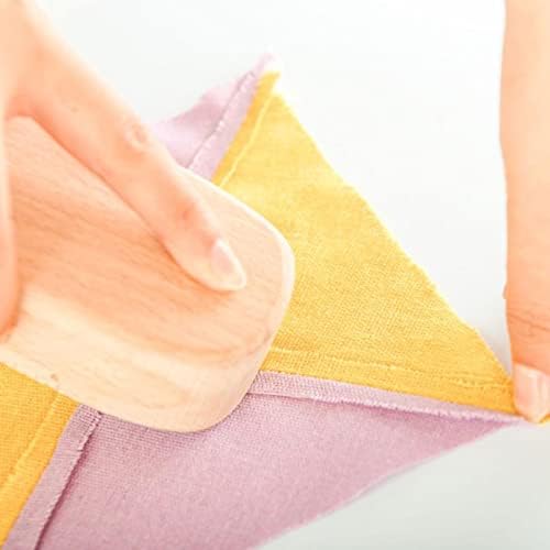 Handcrafted Wooden Seam Pressing Tool for Sewing and Quilting