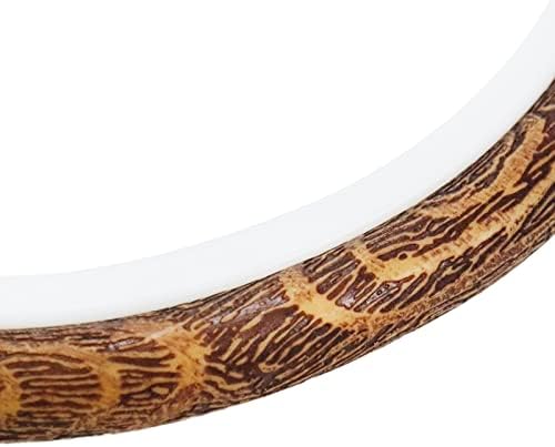 Semetall 4pcs Oval Embroidery Hoops 2.95"x3.74" Inch