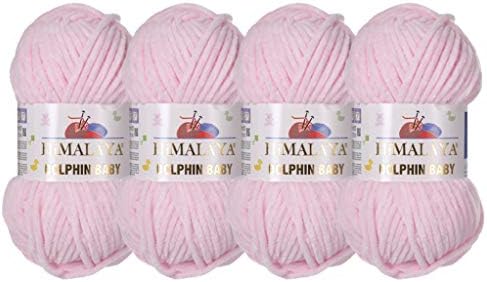 Himalaya Dolphin Baby (4-Pack) 4x100 gr Chenille Velvet Blanket