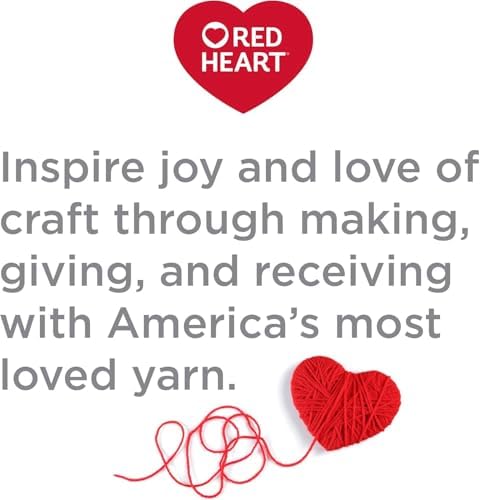 Red Heart 10016763 With Love Yarn, White