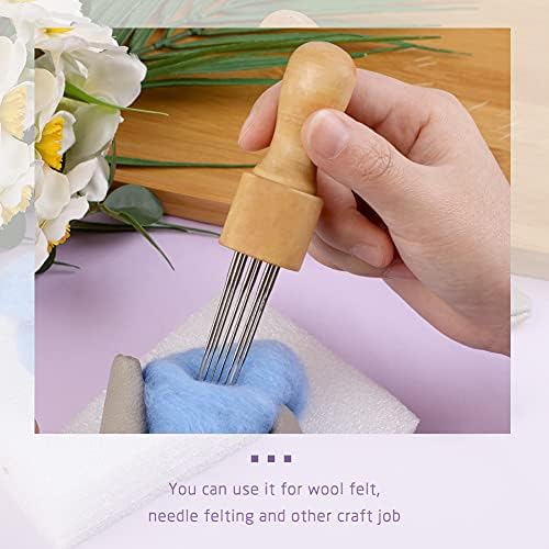 Mayboos Felting Needle Tool, Craft Wool Felt Stitch Punch Tool with