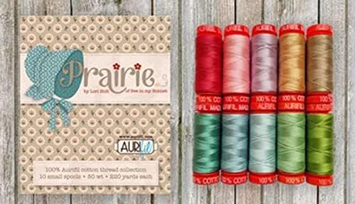 Aurifil USA Thread Collection, Prairie by Lori Holt