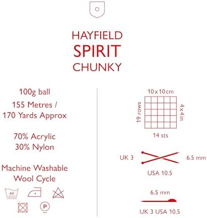 Hayfield Spirit Chunky - Sundown (408) - 100g