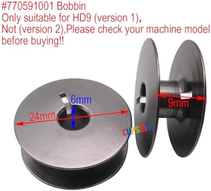 CKPSMS Brand - 20PCS #770591001 Jumbo Bobbin Compatible