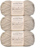 100% Virgin Wool Yarn | Worsted Weight | 100g x 3 Skeins | 540m/591yds