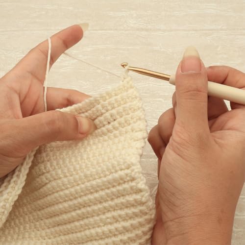 Knitter’s Pride Pearl Single-ended Aluminum Crochet Hook - 3.50mm