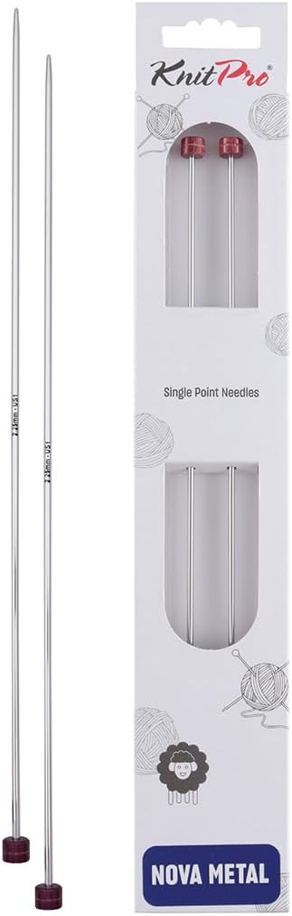 KnitPro Nova Single Pointed Needles 14" (35cm) | US Size 1 (2.25mm)