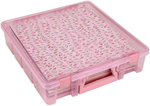ArtBin 6955RK Super Satchel 1-Compartment Box, Art & Craft Organizer