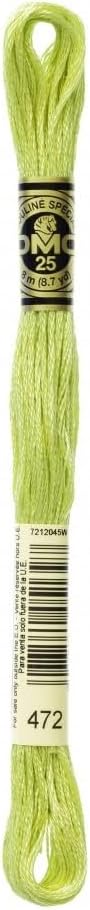 DMC Stranded Cotton Embroidery Thread 472 - per Skein