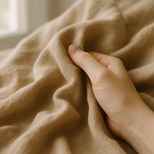 Linen Fabric by The Yard – Soft, Breathable, Durable | Ideal for
