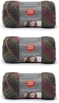 Red Heart Unforgettable Yarn for Crocheting and Knitting, Echo, 3-Pack