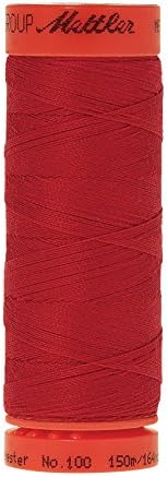 Mettler Metrosene 100% Core Spun Polyester Thread, 165 yd, Cardinal