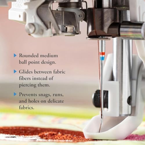 Sewing with Knits Sewing Machine Needle Bundle, Assorted Needles &